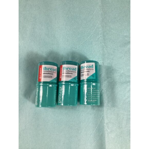 Thread Beauty Face It Foundation Set of 3 Stick 10 Light Cool Makeup lightweight - Picture 1 of 4